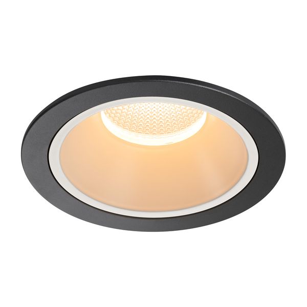 NUMINOS® DL XL, Indoor LED recessed ceiling light black/white 2700K 40° image 2