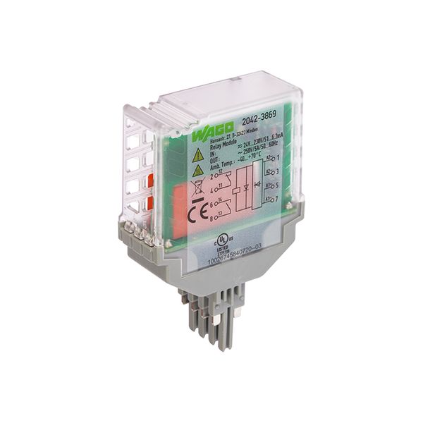Relay module Nominal input voltage: 24 … 230 V AC/DC 1 break and 1 mak image 4