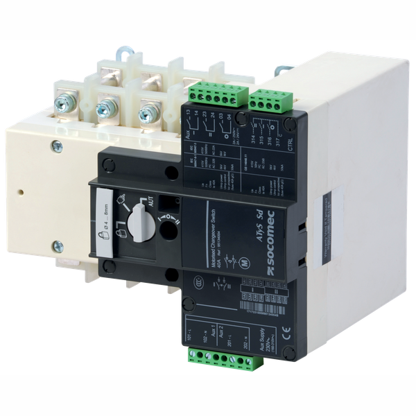Remotely operated transfer switch ATyS d S 4P 125A image 1