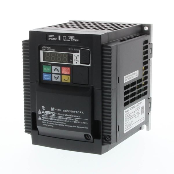 MX inverter drive, 1.5/2.2 kW (HD/ND), 8.0/9.6 A (HD/ND), 200 VAC, 1~ image 1