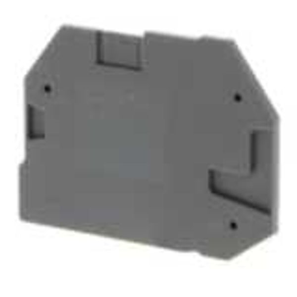 End plate for terminal blocks 4 mm² screw models image 1