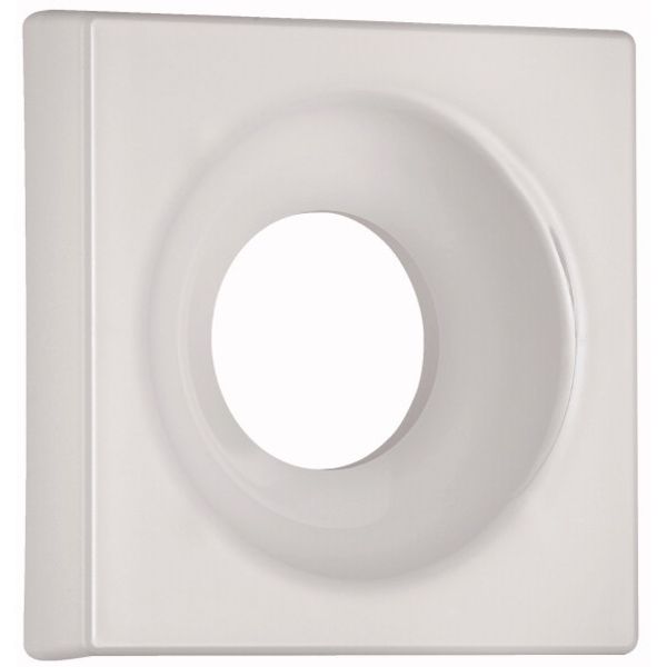 UMS cover plate 55 Traffic white, gloss image 3