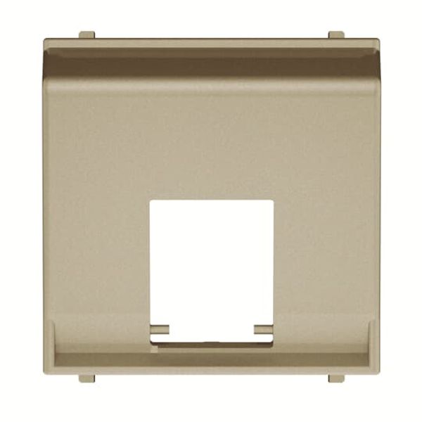 N2216.5 CV Cover plate Data connection Champagne - Zenit image 1