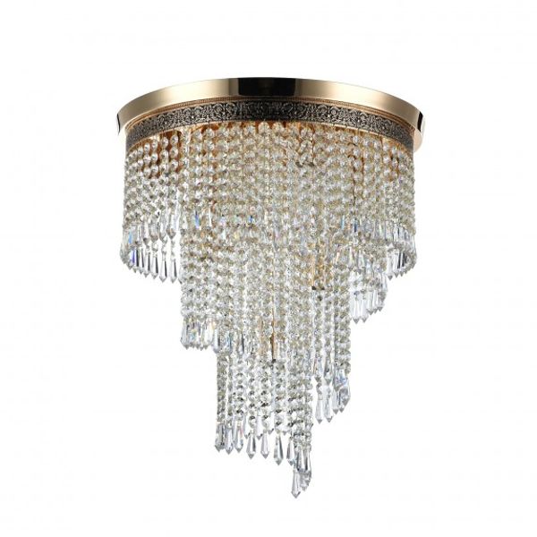 Royal Classic Cascade Chandelier Gold image 2
