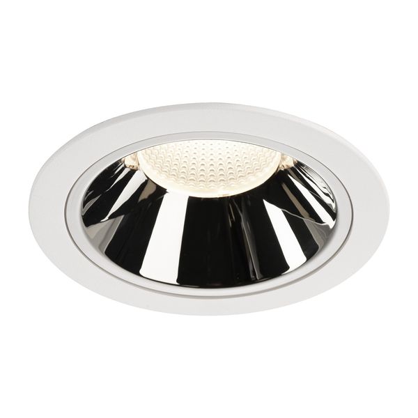 NUMINOS® DL XL, Indoor LED recessed ceiling light white/chrome 4000K 20° image 1