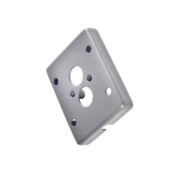 Mounting plate for MYRALED WALL, ENOLA_C OUT, silvergrey image 1