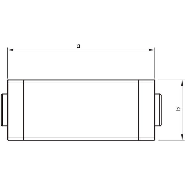 WDK HK60060LGR T- and crosspiece cover  60x60mm image 2