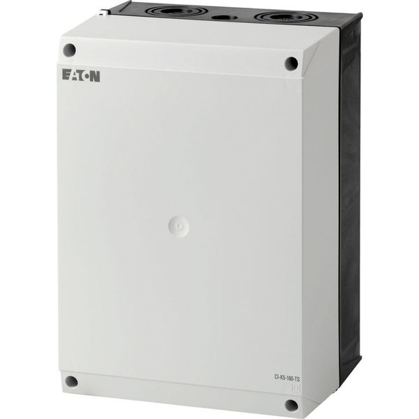 Insulated enclosure, HxWxD=280x200x160mm, +mounting rail image 6