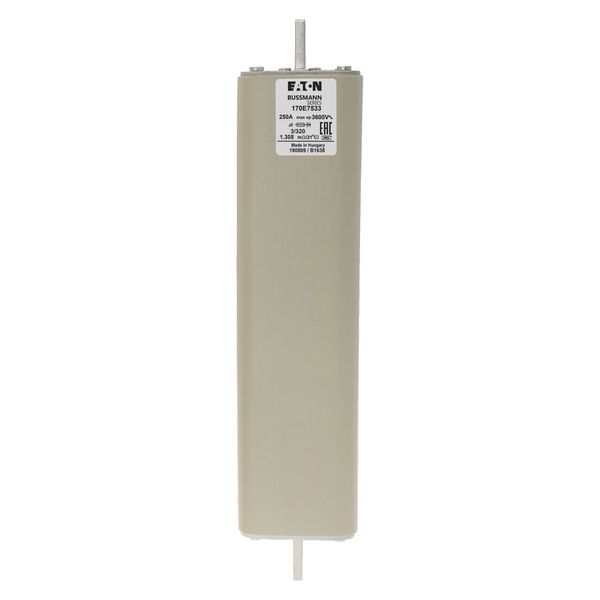 Fuse-link, high speed, 250 A, AC 3.6 kV, special DIN 3, aR, DIN, visual indicator image 6