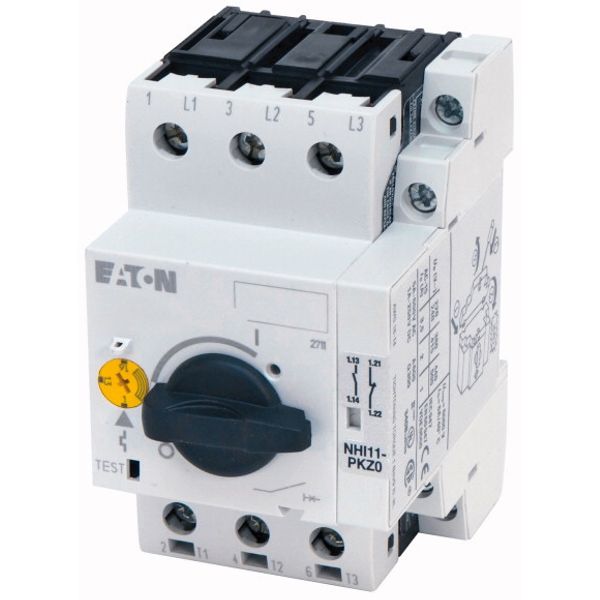 Motor-protective circuit-breaker, 3p+1N/O+1N/C, Ir=20-25A, screw conne image 1