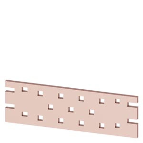 ALPHA 3200 Eco busbar N, 100x10mm, W: 350mm image 1