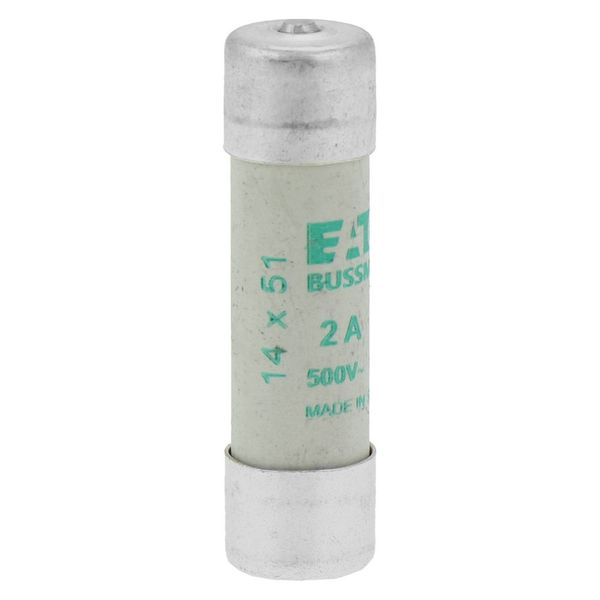 Fuse-link, LV, 2 A, AC 500 V, 14 x 51 mm, aM, IEC, with striker image 8