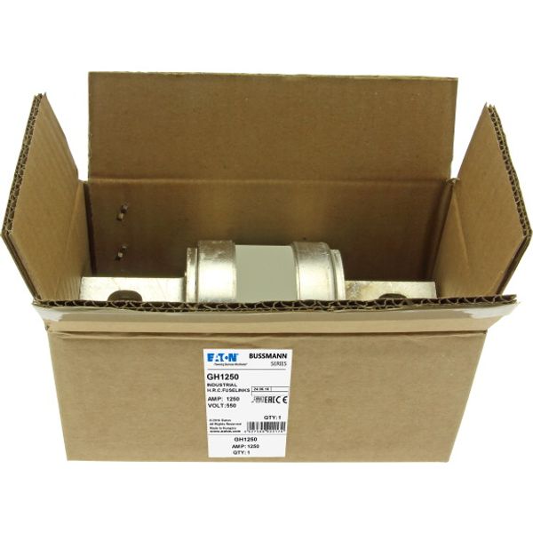 Fuse-link, low voltage, 1250 A, AC 550 V, BS88, gL/gG, BS image 1