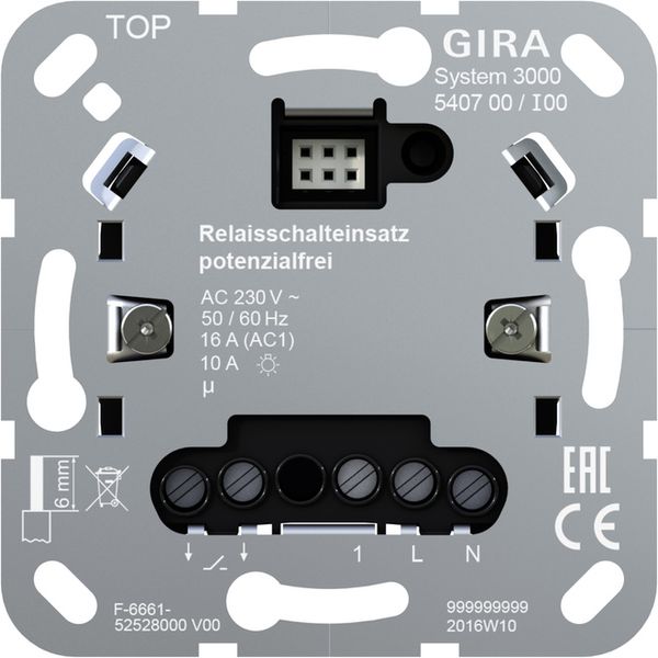 S3000 relay swit.ins. zero-volt. Insert image 1