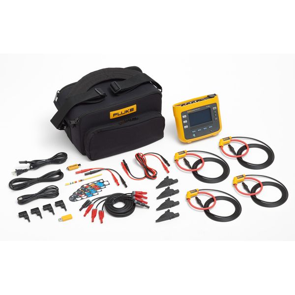 FLUKE-1738/EUS 3-Phase Power Logger, EU/US Advanced version including flexis image 2