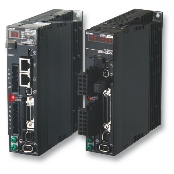 G5 Series servo drive, EtherCAT type, 600 W, 3~ 400 VAC, for linear mo image 2