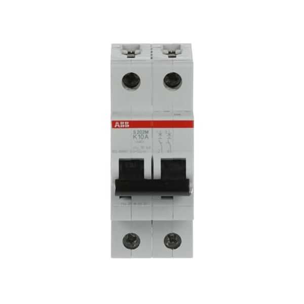 S202M-K10 Miniature Circuit Breaker - 2P - K - 10 A image 4