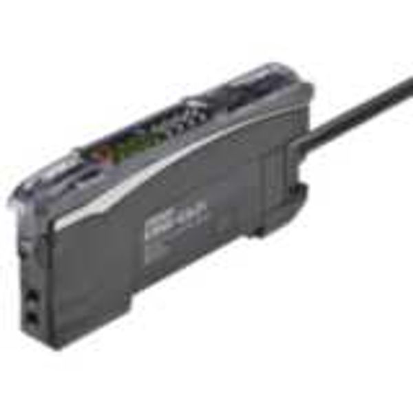 Fiber amplifier, advanced model, color mark detection white LED, PNP o image 1