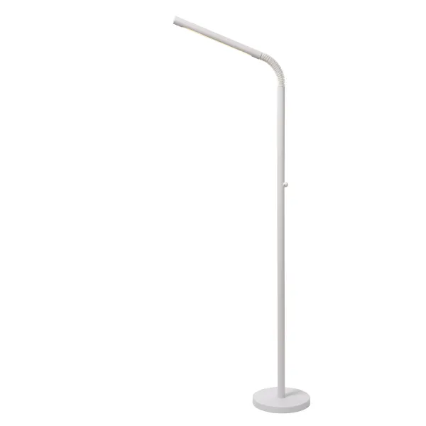 Lucide GILLY - Floor reading lamp - LED Dim. - 3 StepDim - White image 1