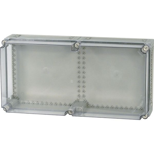 Insulated enclosure, top+bottom open, HxWxD=750x375x225mm image 3