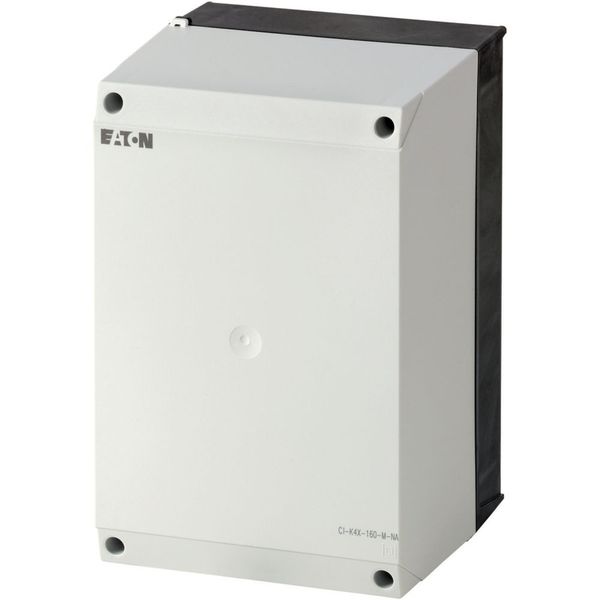 Insulated enclosure, HxWxD=240x160x160mm, +mounting plate, NA type image 4