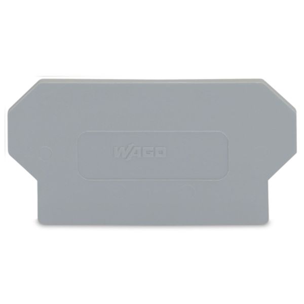 Separator plate 2 mm thick oversized light gray image 1