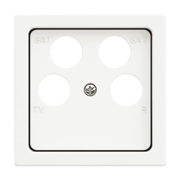 1743/10-04-884 CoverPlates (partly incl. Insert) future®, Busch-axcent®, carat® studio white matt image 2