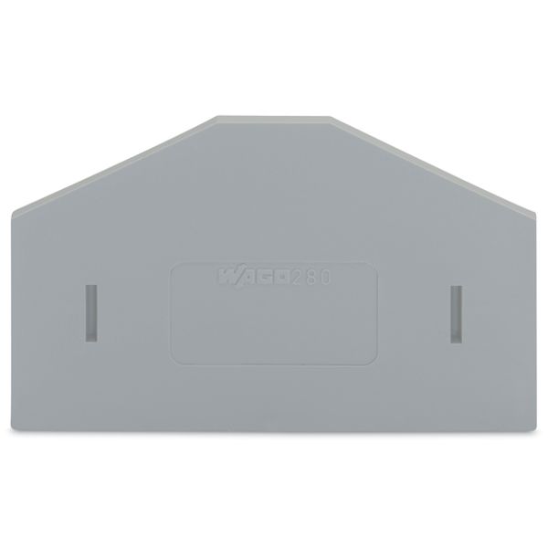 Separator plate 2.5 mm thick oversized gray image 2
