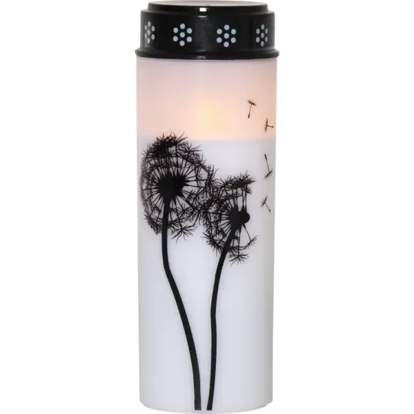 LED Memorial Candle Dandelion image 1