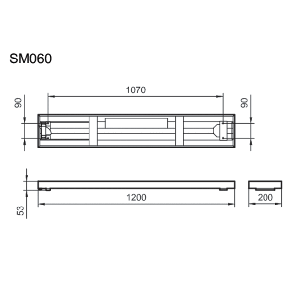SM060C LED34S/840 PSU W20L120 NOC image 2