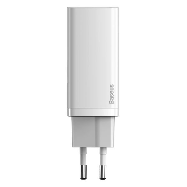 Wall Quick Charger GaN2 Lite 65W USB + USB-C QC4+ PD3.0 SCP FCP AFC, White image 6