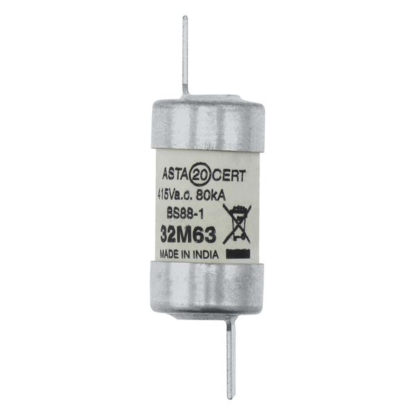 Fuse-link, low voltage, AC 415 V, BS88/F2, 18 x 59 mm, gM, BS image 13