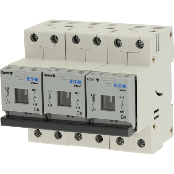 Fuse switch-disconnector, LPC, 25 A, service distribution board mounting, 3 pole, DII image 17