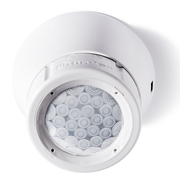 PIR mov. detect. in ceiling surface, 1NO 10A/120-230VAC, Volt-free (18.21.8.230.0300) image 1
