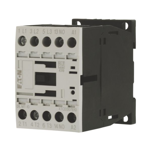 Contactor, 3 pole, 380 V 400 V 3 kW, 1 N/O, 48 V DC, DC operation, Screw terminals image 6