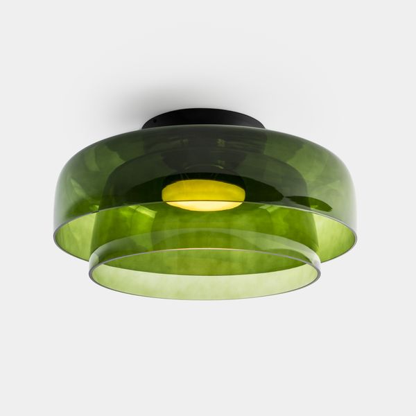 Ceiling fixture Levels Ceiling 2 Bodies Ø420mm + Ø320mm LED 24.4W SW 2700-3000-4000K CASAMBI Black 1850lm image 1