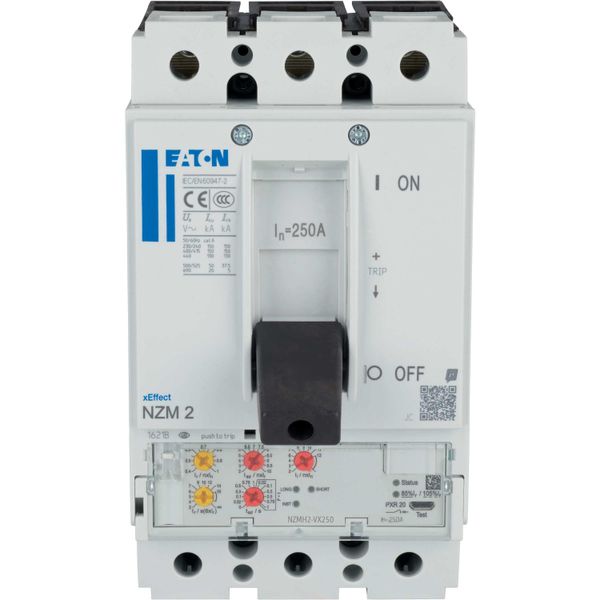 NZM2 PXR20 circuit breaker, 250A, 3p, screw terminal image 9