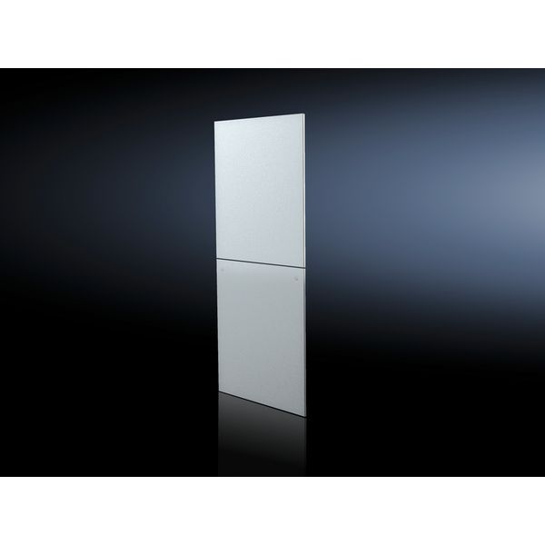 Side panel, horizontally divided, 2000x1200 mm, RAL 7035 image 6