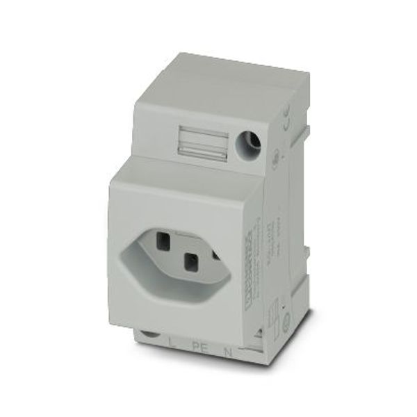 Socket outlet for distribution board Phoenix Contact EO-J/UT 250V 16A AC image 1