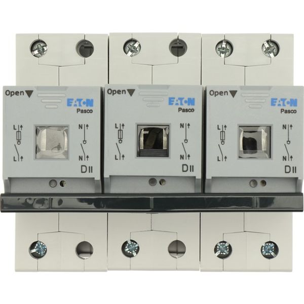 Fuse switch-disconnector, LPC, 25 A, service distribution board mounting, 3 pole, DII image 3