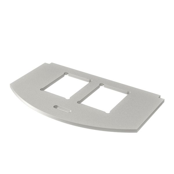 MP R2 2C Mounting plate for GES R2 for 2x Typ  C image 1