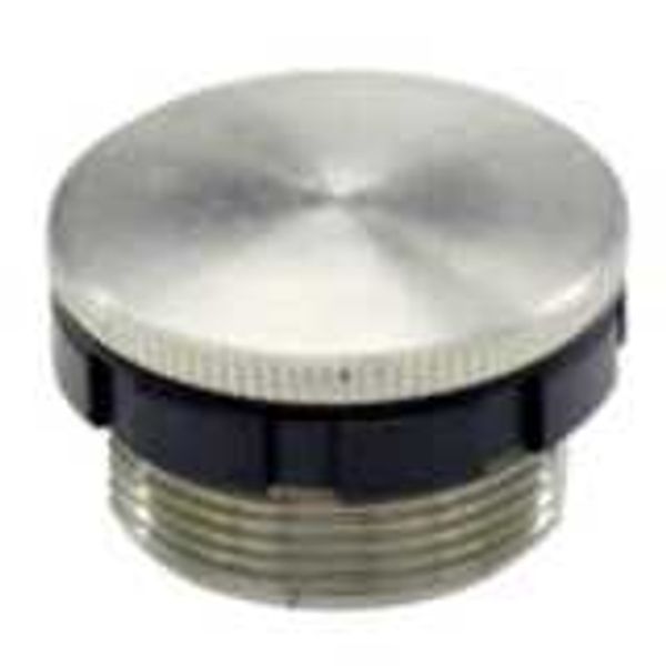 Pushbutton accessory A22NZ, metal Hole Plug image 2