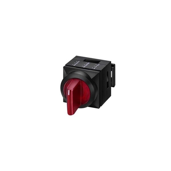 26X26MM PLASTIC SQUARE ACTUATOR: TOGGLE MOMENTARY CONTACT TYPE  3SB3111-2EA71 image 1