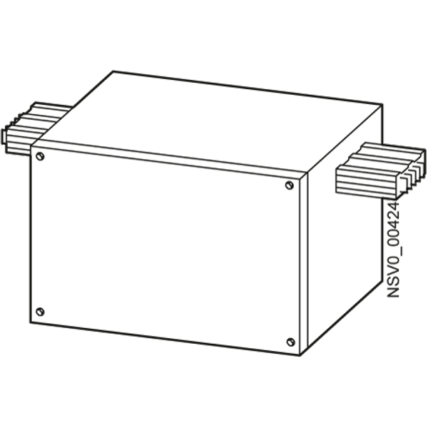 BD2A-1000-ME CENTRAL FEEDER UNIT WITHOUT TER MINAL BLOCK 1000 A image 1