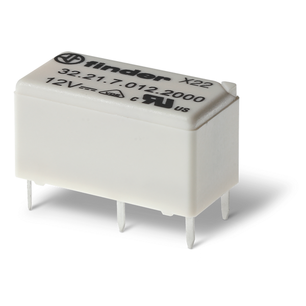 Subminiature PCB Rel. 1NO 6A/12VDC Sensitive, 200 mW/AgSnO2 (32.21.7.012.4300) image 1
