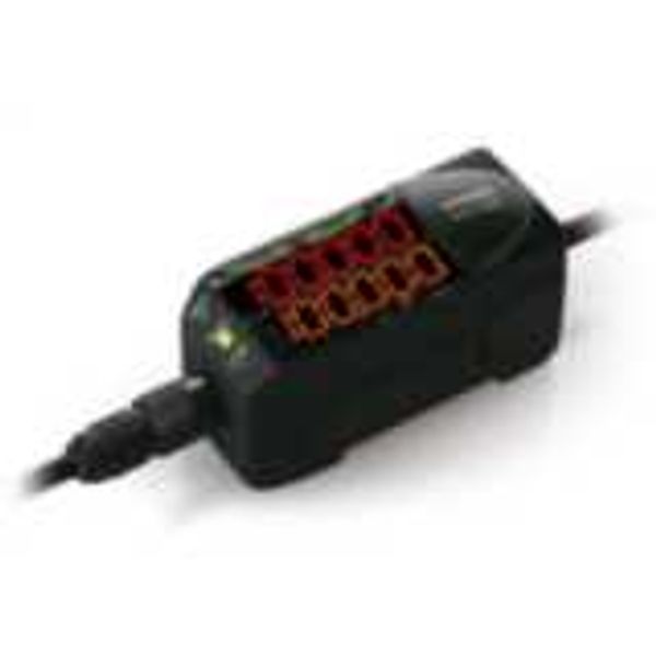 Laser displacement sensor, CMOS type, amplifier unit, PNP output image 1
