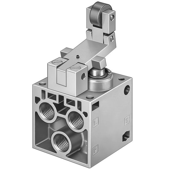 L-5-1/4-B Toggle lever valve with idle return image 1