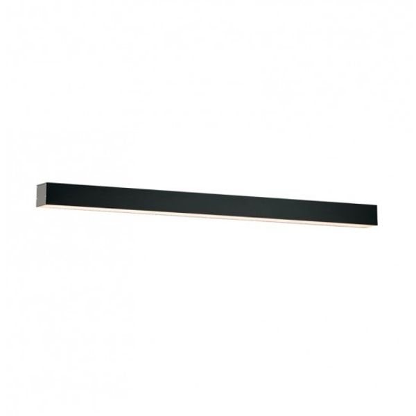 Linear Wall Lamp L1980 4000K Black Dim. Station Ul image 1