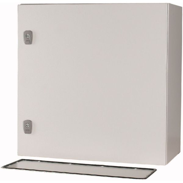 Wall enclosure with mounting plate, HxWxD=600x600x300mm image 11