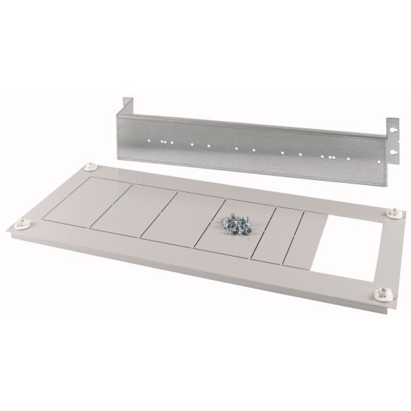 NH switch-disconnectors mounting unit, 160A, W=800mm, XNH00 3/4p, mounting on mounting plate image 1